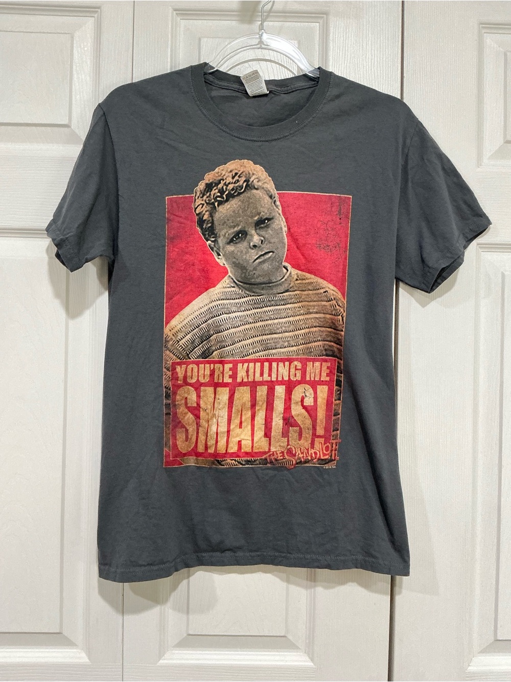 💙 Sandlot “You’re Killing Me Smalls” Gray T-shirt - Small (01618)